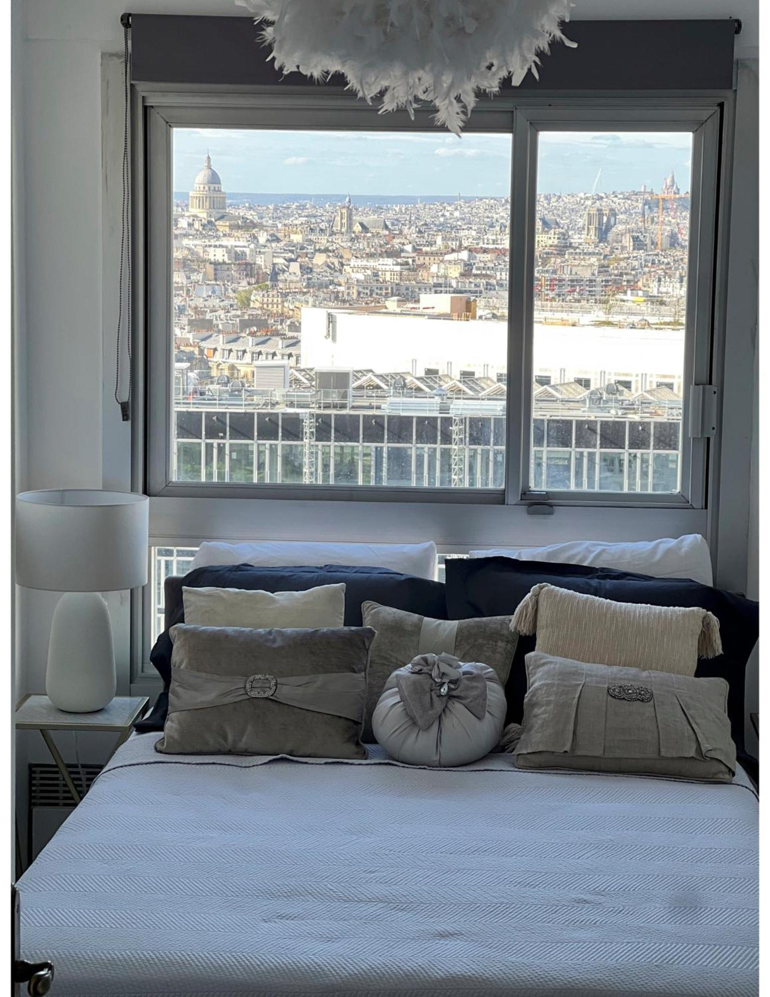 Chic 2 Rooms Paris13 With View Exterior photo