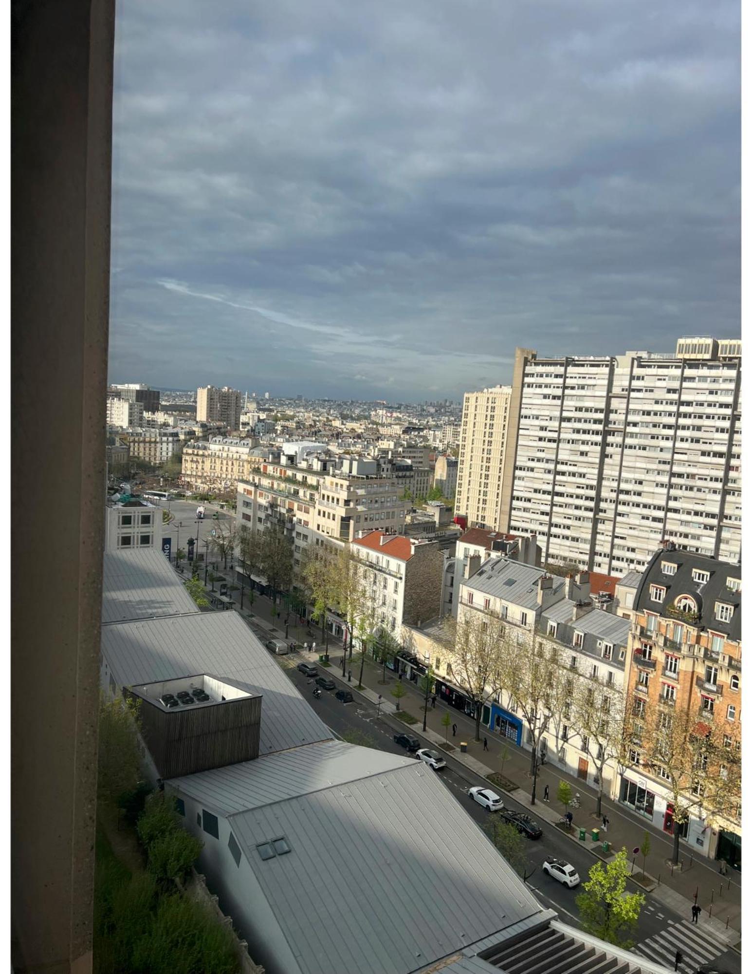 Chic 2 Rooms Paris13 With View Exterior photo